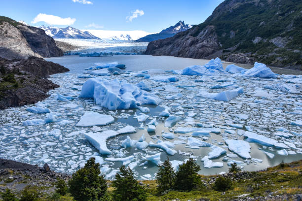 Glacier trekking on the Southern Patagonian Ice Field.